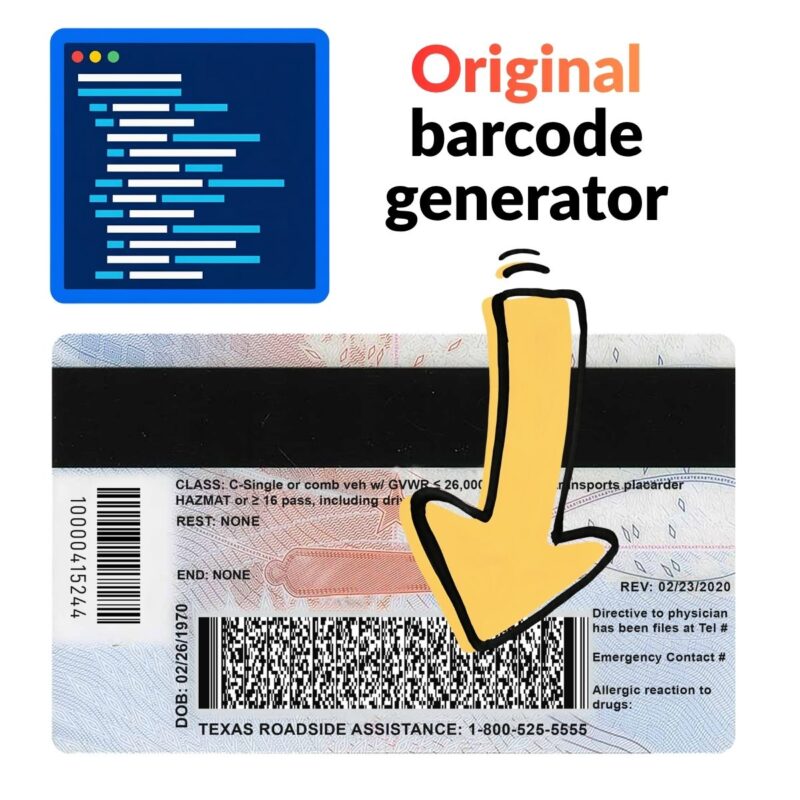 ORIGINAL DL BARCODE GENERATOR + Keys
