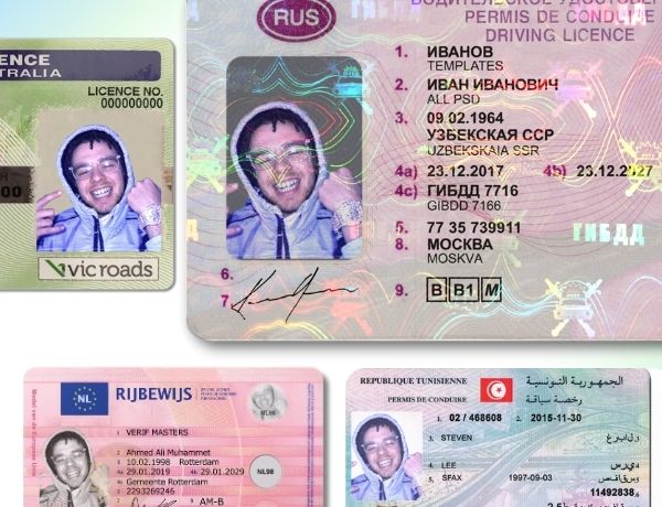 Driver's Licenses(Worldwide)